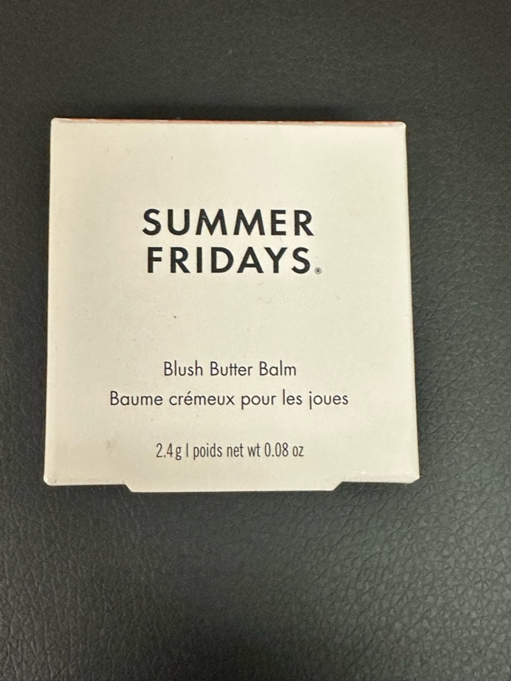 SUMMER FRIDAYS BLUSH BUTTER BALM - PINK SUNSET (BRAND NEW IN BOX, NEVER USED)